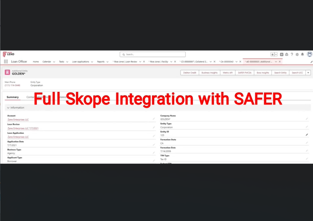 Full Skope Product Video - SAFER Integration - Full Skope